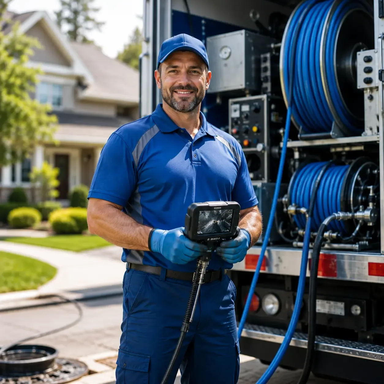Local outdoor drain cleaning specialists in Baldwin City, KS